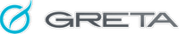Логотип фирмы GRETA в Рославле