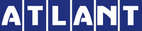 Логотип фирмы ATLANT в Рославле